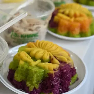 Mâm Cúng Mụ Bé Trai (Mẫu Hoa Cúc)