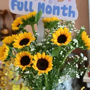 Mâm Cúng Mụ Bé Trai (Mẫu Hoa Cúc)