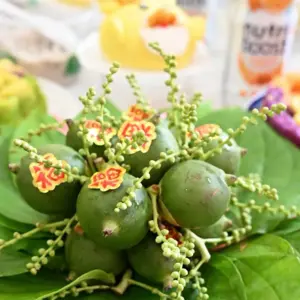 Mâm Cúng Mụ Bé Trai (Mẫu Hoa Cúc)