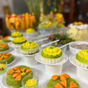 Mâm Cúng Đầy Tháng - Thôi Nôi Bé Trai (Mẫu 1)