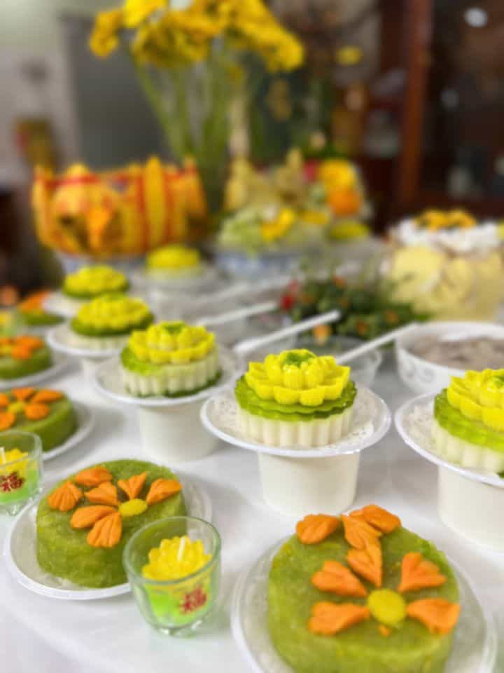 Mâm Cúng Đầy Tháng - Thôi Nôi Bé Trai (Mẫu 1)