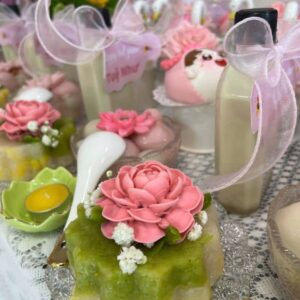 Mâm Cúng Đầy Tháng - Thôi Nôi Bé Gái (Mẫu 2)