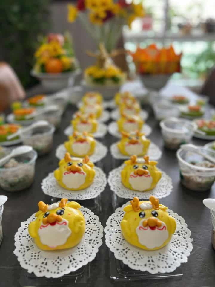 Mâm Cúng Đầy Tháng - Thôi Nôi Bé Trai (Mẫu 3)