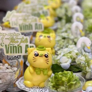 Mâm Cúng Đầy Tháng – Thôi Nôi Bé Trai (Mẫu 4)