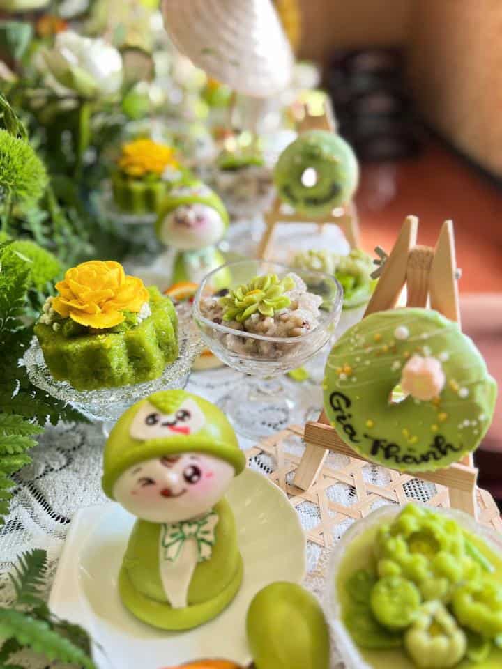 Mâm Cúng Đầy Tháng – Thôi Nôi Bé Trai (Mẫu 5)