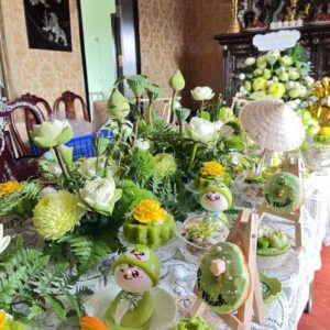 Mâm Cúng Đầy Tháng – Thôi Nôi Bé Trai (Mẫu 5)