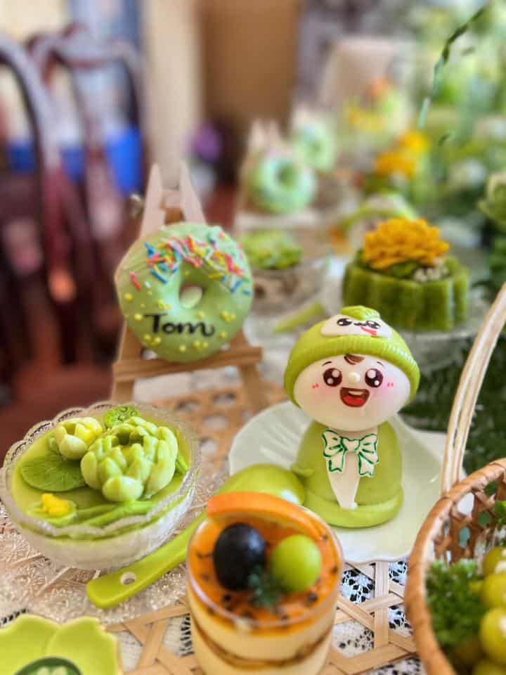 Mâm Cúng Đầy Tháng – Thôi Nôi Bé Trai (Mẫu 5)