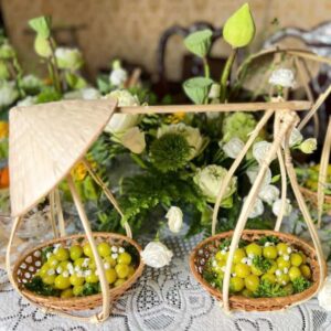 Mâm Cúng Đầy Tháng – Thôi Nôi Bé Trai (Mẫu 5)