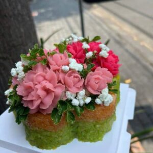 Xôi Hoa Lớn (Mẫu 1 - Tông Hồng Đỏ)