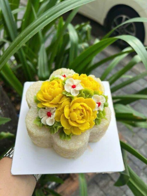 Xôi Hoa Lớn (Mẫu 5 - Tông Vàng)