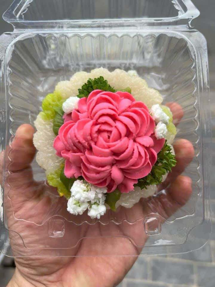 Xôi Hoa (Mẫu 1 - Tông Hồng)