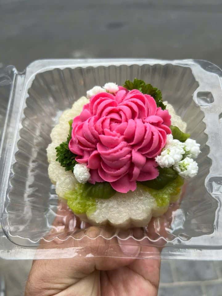 Xôi Hoa (Mẫu 1 - Tông Hồng)